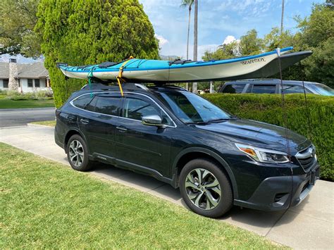 kayak on subaru outback|subaru outback kayak rack 2022.